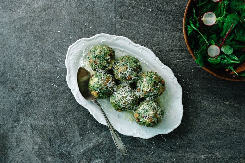 Spinatknödel